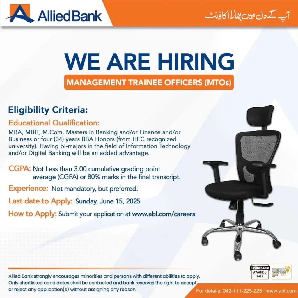 Exciting Allied Bank Jobs 2025—MTOs & BDOs Hiring Open Now