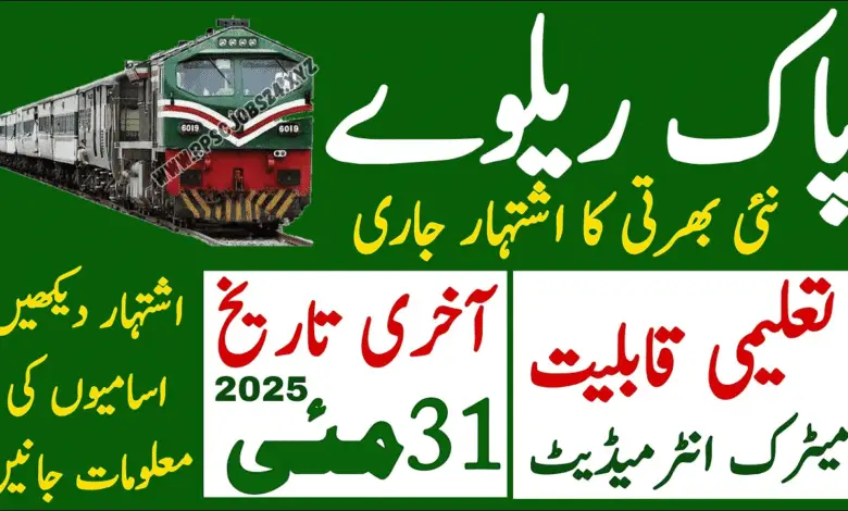 pakistan railway jobs