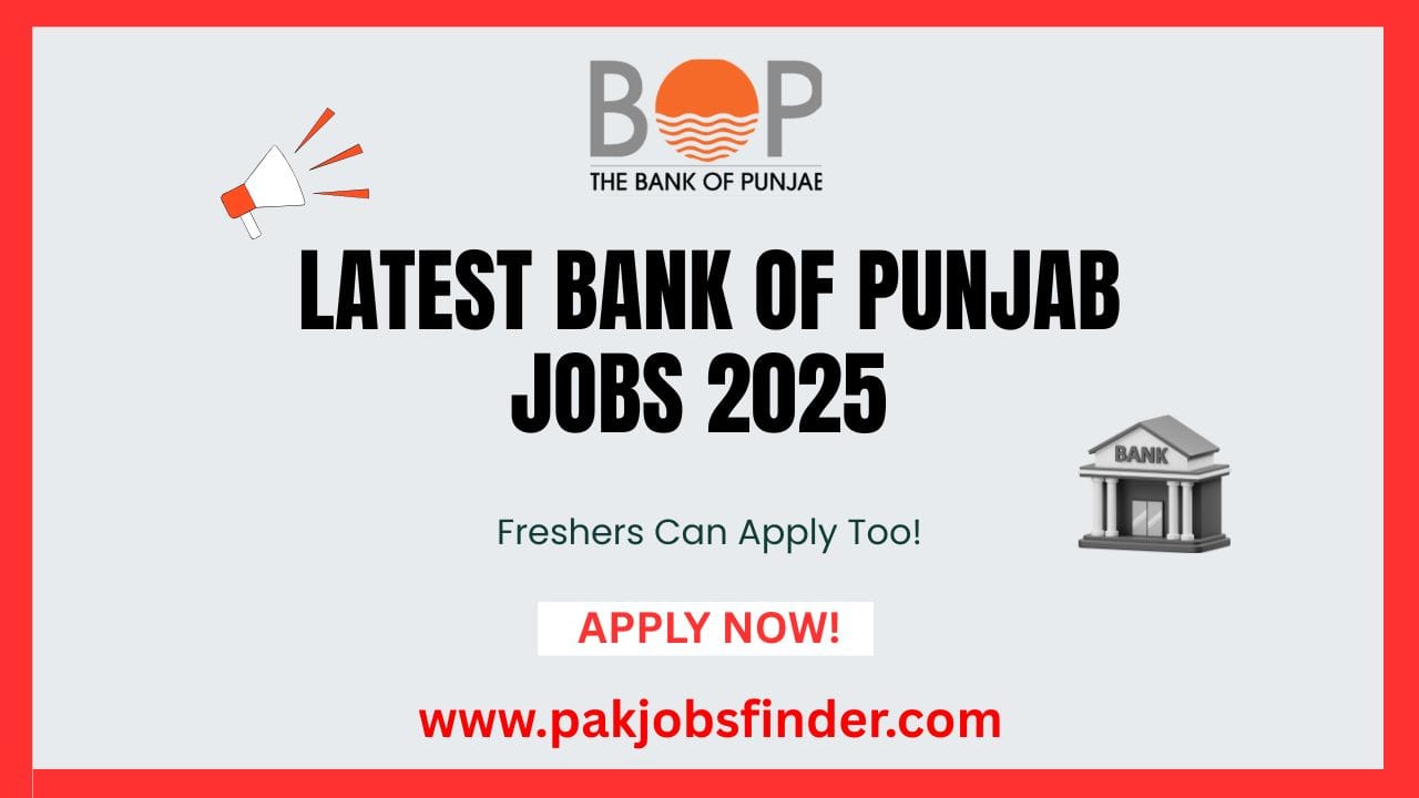 Bank of Punjab Jobs 2025