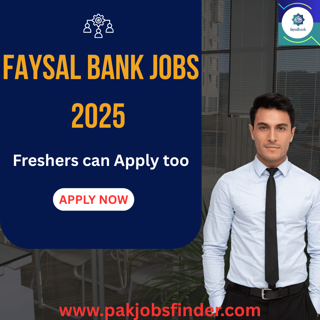 Faysal Bank Jobs 2025 to apply online