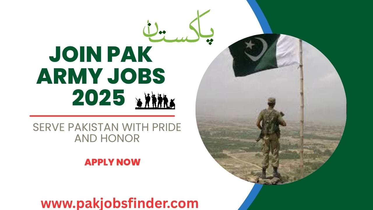 Join Pak Army Jobs 2025