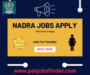 NADRA Jobs Apply